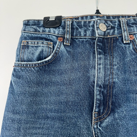 Dark Wash Blue Denim Jeans - Picture 3 of 4